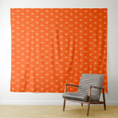 Bitcoin Hellorange Wandteppich (Beispiel (Horizontal))