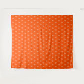 Bitcoin Hellorange Wandteppich (Vorderseite (Horizontal))