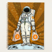 BITCOIN-HODL-Crypto-Astronautin Planer (Vorderseite)