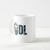 Bitcoin HODL Kaffeetasse (Vorderseite Links)