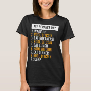 Bitcoin HODL Meme BTC Idee für einen Bitcoiner 1 T-Shirt