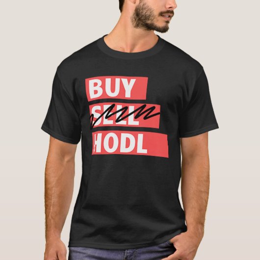 Bitcoin Hodl T-Shirt (Vorderseite)