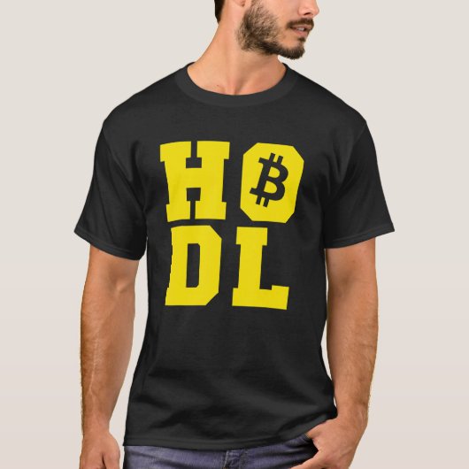 Bitcoin Hodl T-Shirt (Vorderseite)