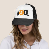 Bitcoin HODL Truckerkappe (Beispiel)