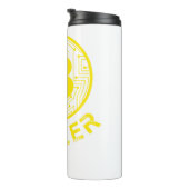 Bitcoin Hodler Crypto BTC Kryptowährungsgeschenk Thermosbecher (Nach rechts gedreht)