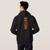 #BITCOIN HOODIE (Schwarz voll)