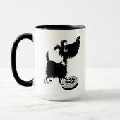 Bitcoin Hunde Sip & Hodl Kaffee Tasse (Links)