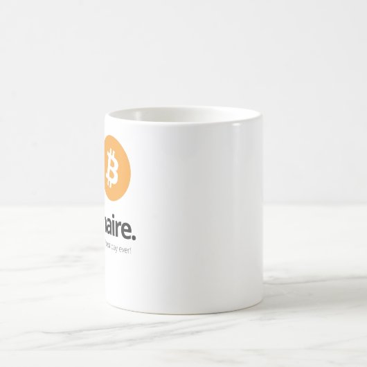 Bitcoin Imagine Best Day Kaffeetasse (Mittel)