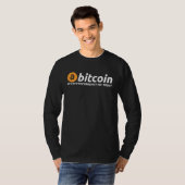 BITCOIN In Cryptocurrency We Trust Crypto Digital  T-Shirt (Vorne ganz)