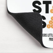 Bitcoin Investor BLEIBE HUMBLE STACK SATS Crypto Mousepad (Ecke)