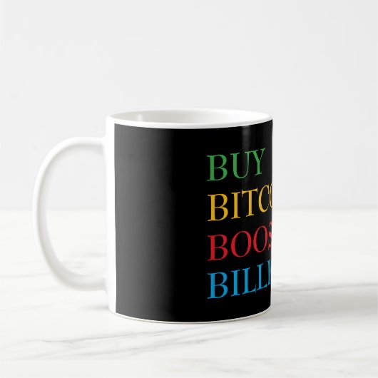 Bitcoin Kaffeetasse (Links)