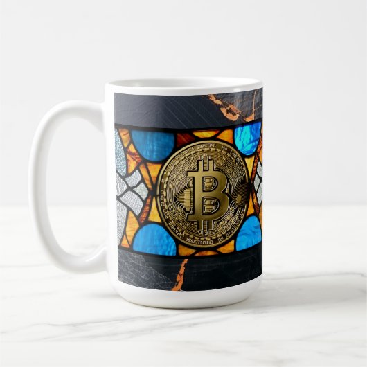 Bitcoin Kaffeetasse (Links)