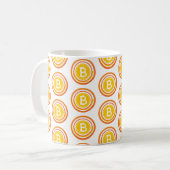 Bitcoin Kaffeetasse (Vorderseite Links)