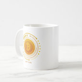 BITCOIN KAFFEETASSE (Vorderseite Links)