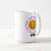 BITCOIN KAFFEETASSE (VorderseiteRechts)