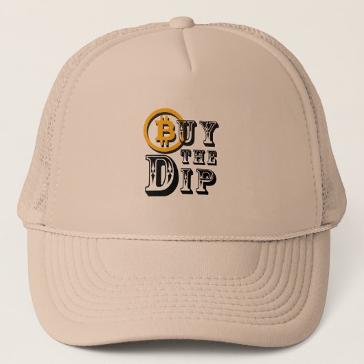 Bitcoin Kauf Der Einbruch Truckerkappe (Vorderseite)