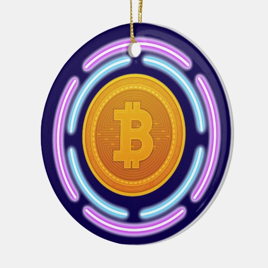 BITCOIN KERAMIK ORNAMENT (Links)