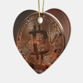 Bitcoin Keramik Ornament (Links)