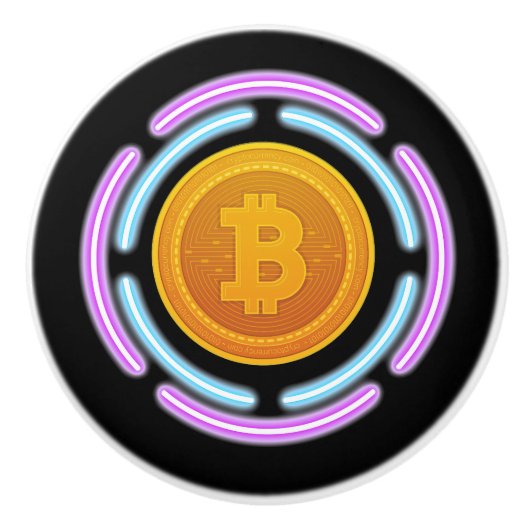 BITCOIN KERAMIKKNAUF (Vorderseite)