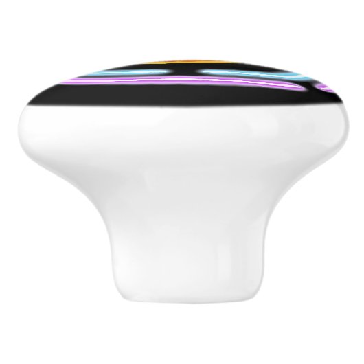 BITCOIN KERAMIKKNAUF (Seitenansicht)