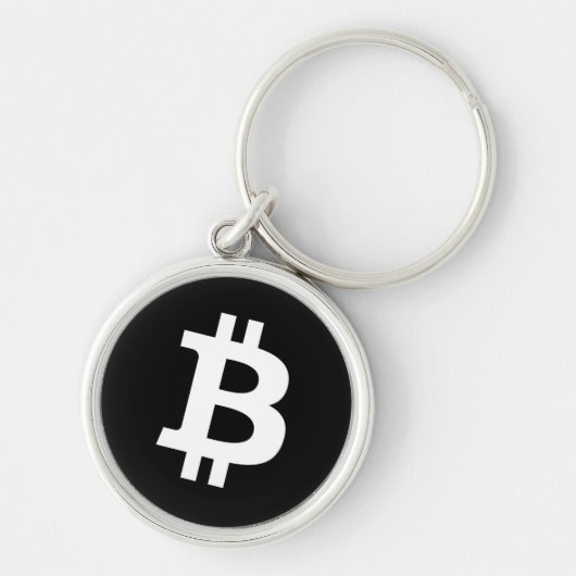 Bitcoin Keyring Tag Schlüsselanhänger (Vorne)