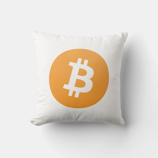 Bitcoin Kissen (Vorderseite)