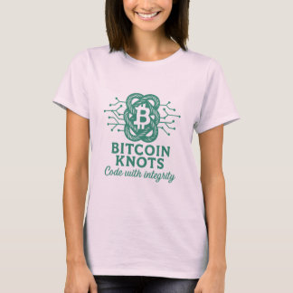 Bitcoin Knotens T - Shirt - "Code mit Integrität"
