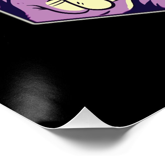 BITCOIN-Krypto-Astronautin Poster (Ecke)