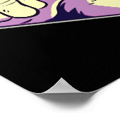 BITCOIN-Krypto-Astronautin Poster (Ecke)