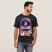 BITCOIN-Krypto-Astronautin T-Shirt (Vorne ganz)