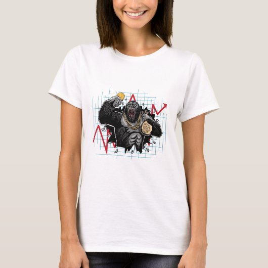 Bitcoin Krypto-Markt T-Shirt (Vorderseite)
