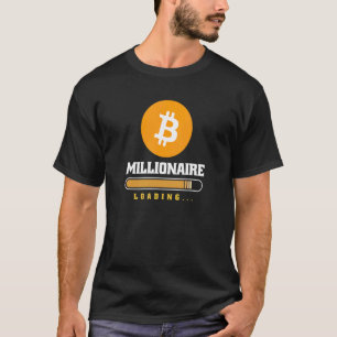 Bitcoin-Krypto-Millionär lädt Kryptowährung T-Shirt