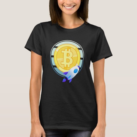 Bitcoin Kryptowährung Krypto Exchange Bitcoiner B T-Shirt (Vorderseite)
