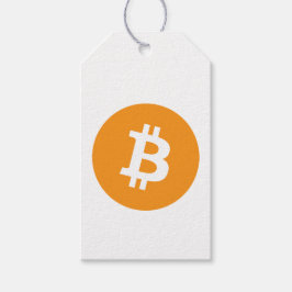 Bitcoin-Kryptowährung-Logo Geschenkanhänger