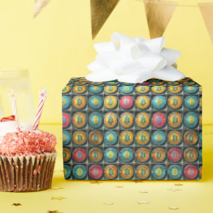 Bitcoin Kryptowährungs-Geschenkartikel Geschenkpapier