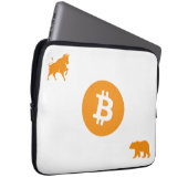 Bitcoin Laptop Case (Vorne Rechts)