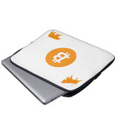 Bitcoin Laptop Case (Vorne Knopf)