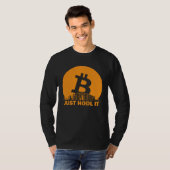 Bitcoin Lisbon Skyline Lisbon Bitcoin Maximalist T-Shirt (Vorne ganz)