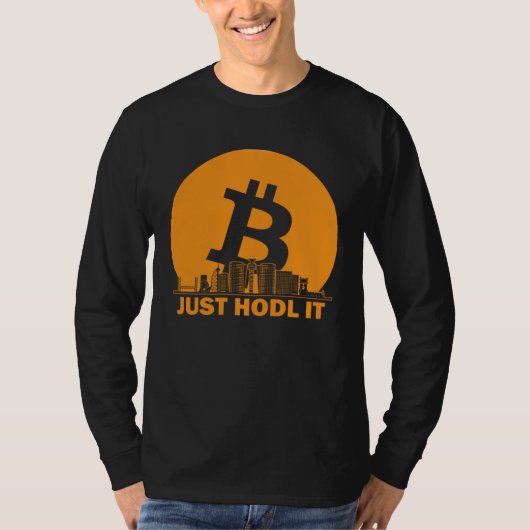 Bitcoin Lisbon Skyline Lisbon Bitcoin Maximalist T-Shirt (Vorderseite)