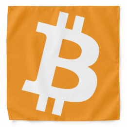 Bitcoin Logo Bandana Halstuch