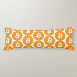 Bitcoin Logo Body Pilze Seitenschläferkissen