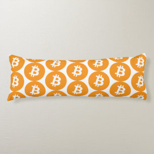 Bitcoin Logo Body Pilze Seitenschläferkissen