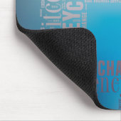 Bitcoin-Logo-Grafik Mousepad (Ecke)