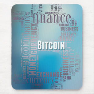 Bitcoin-Logo-Grafik Mousepad