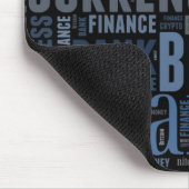 Bitcoin-Logo-Grafik Mousepad (Ecke)