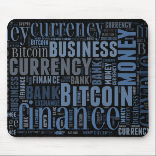 Bitcoin-Logo-Grafik Mousepad