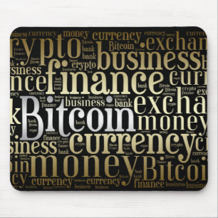 Bitcoin-Logo-Grafik Mousepad
