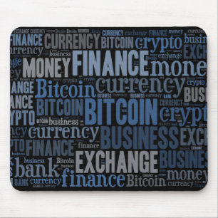 Bitcoin-Logo-Grafik Mousepad