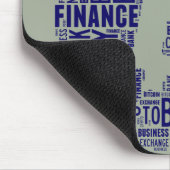 Bitcoin-Logo-Grafik Mousepad (Ecke)