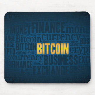 Bitcoin-Logo-Grafik Mousepad